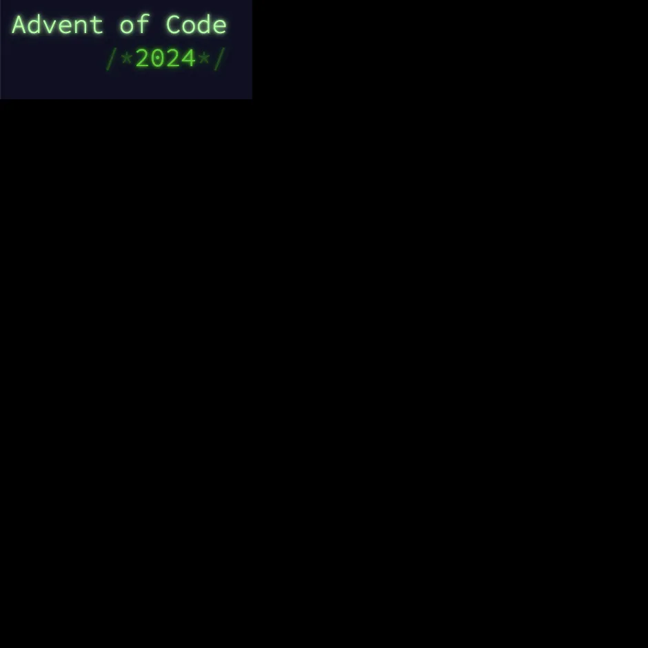 Titelbild von Advent of Code 2024 - 6 Sterne bis 10.Dez